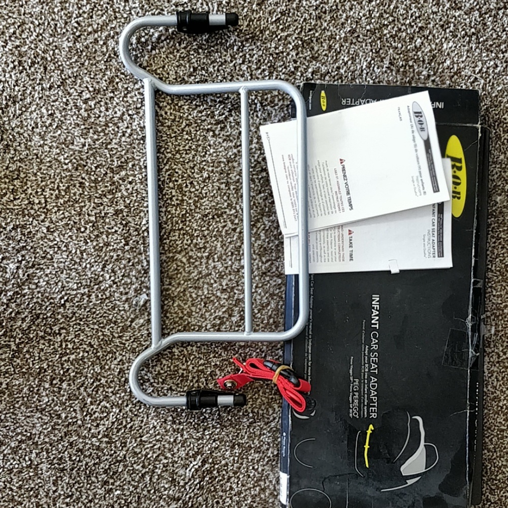Infant car seat adapter for Bob single stroller